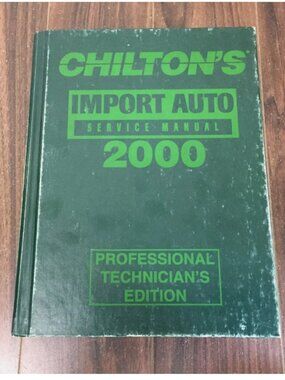 Chilton Service Manuals Ser.: Chilton's Import Car Repair Manual ,1996-2000...